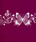 Medium Beautiful Butterflies Wall Decal Modern Graphic
