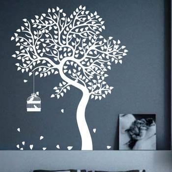 Medium Autumn Tree And Birds Nature 1