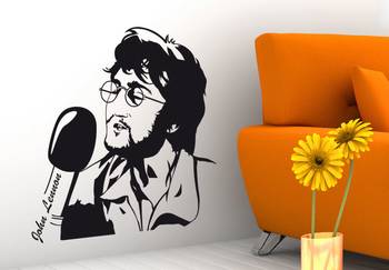 Large John Lennon Wall Decal Modern Graphic 1