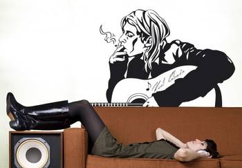 Medium Kurt Cobain Wall Decal Modern Graphic 1