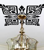 Large Scroll Ceiling Wall Decal Modern Graphic