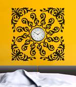 Large Square Traditional Abstract Modern Graphic