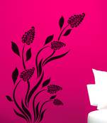 Large Grass Flowers Wall Decal Nature