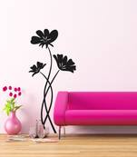 Large Pleasing Poppies Wall Decal Nature