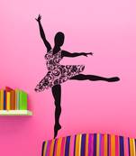 Medium Ballerina Wall Decal Modern Woman