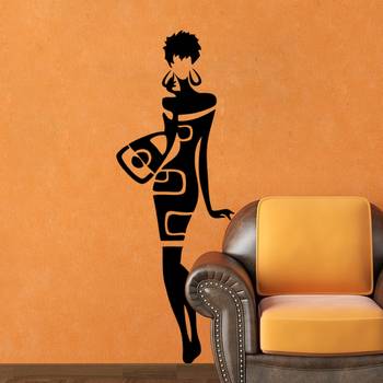Medium The Perfect Look Wall Decal Modern Woman 1