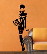 Medium The Perfect Look Wall Decal Modern Woman