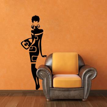 Medium The Perfect Look Wall Decal Modern Woman 2