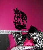 Large Peacock Passion Wall Decal Birds and Animal