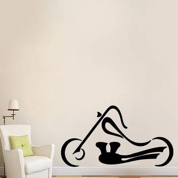 Small Stylish Bike Wall Decal Sports 1