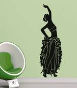 Large Dancing Diva Wall Decal Modern Woman