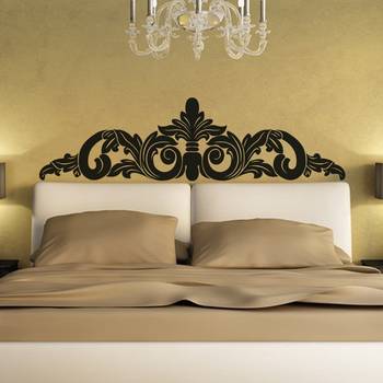 Large Curved Art Wall Decal Ethnic Indian 1