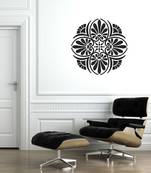 Small Floral Elegance Wall Decal Modern Graphic