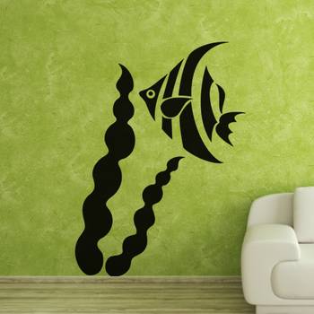 Large Angel Fish Wall Decal Birds and Animal 1