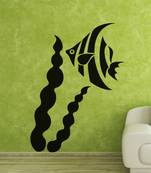 Large Angel Fish Wall Decal Birds and Animal