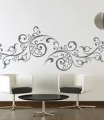 Small Scroll Vines Wall Decal Modern Graphic