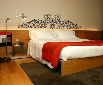 Medium Curvy Extravaganza Wall Decal Modern Graphic 1