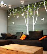 Medium Trees And Chirpy Birds Nature