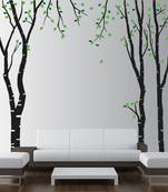 Medium Tall Trees Wall Decal Nature