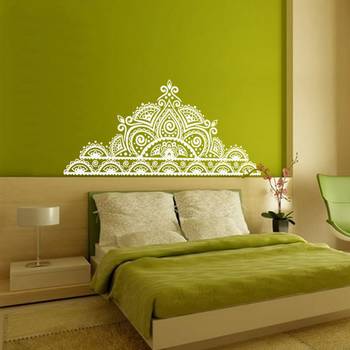 Small Traditional Design Wall Decal Modern Graphic 1
