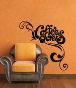 Medium Coffee Lovers Wall Decal Modern Graphic
