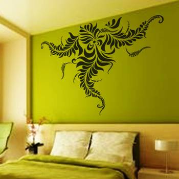 Small Creative Flower Wall Decal Nature 1
