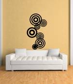 Medium Concentric Circles Wall Decal Modern Graphic