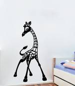 Large Giraffe wall Decal for Kids Room Birds and Animal