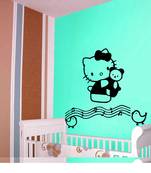 Small Hello Kitty Musical Notes Wall Decal Kids Decal