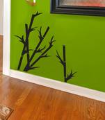 Medium Short Bamboo Shoots Wall Decal Nature