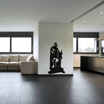 Large Moses Wall Decal Modern Graphic 1
