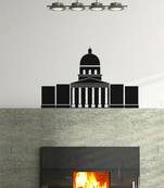 Large White House Wall Decal Modern Graphic