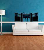 Small Red Fort Wall Decal Modern Graphic