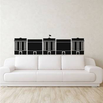 Large Parliament Wall Decal Modern Graphic 1