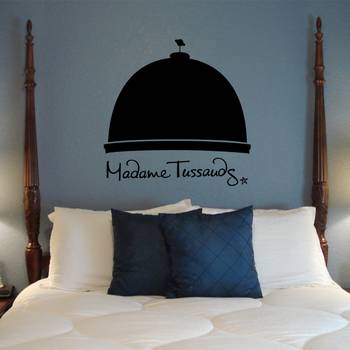 Small Madam Tussauds Wall Decal Modern Graphic 1