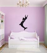 Small Dolphin Dance Wall Decal Birds and Animal