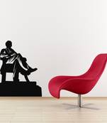 Small Abraham Lincoln Wall Decal Modern Graphic