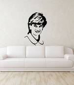 Small Lady Diana Wall Decal Modern Woman