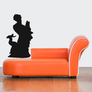 Large Merman Wall Decal Modern Graphic 1