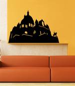 Large Historic Structure Wall Decal Modern Graphic