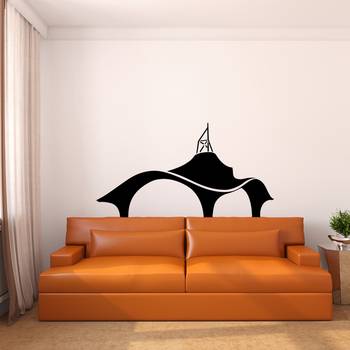 Small Amazing Architecture Wall Decal Modern Graphic 1