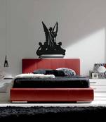 Small Fairy Statue Wall Decal Modern Graphic