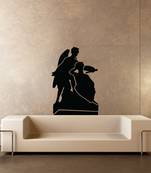 Small Winged Angles Wall Decal Modern Graphic
