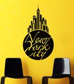 Large New York City Wall Decal Modern Graphic