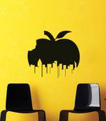 Small Apple City Wall Decal Modern Graphic
