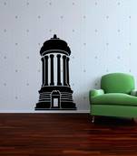 Medium Cylindrical Architecture Wall Decal Modern Graphic