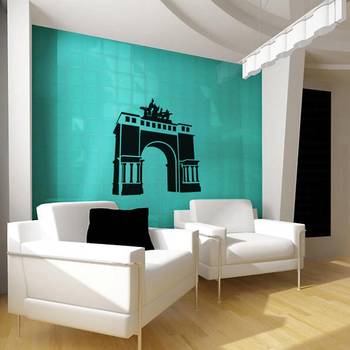 Large The Gateway Wall Decal Modern Graphic 1