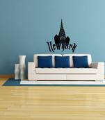 Medium Chrysler New York Wall Decal Modern Graphic