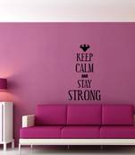 Large Keep Calm And Stay Younger Wall Decal Quotes