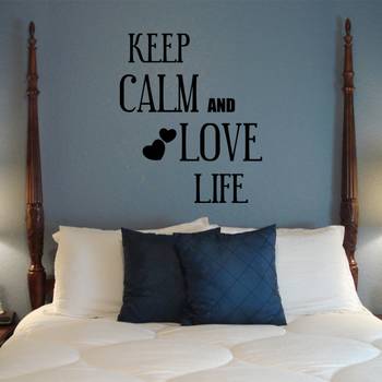 Large Keep Calm and Love Life Quotes 1